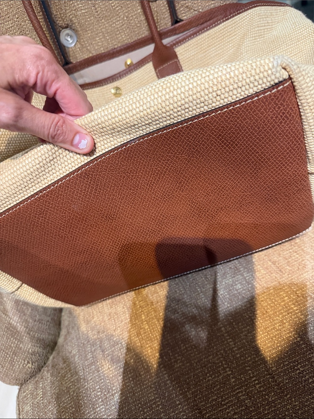 Longchamp LE PLIAGE COLLECTION L BASKET BAG $505 orig - Picture 11 of 11